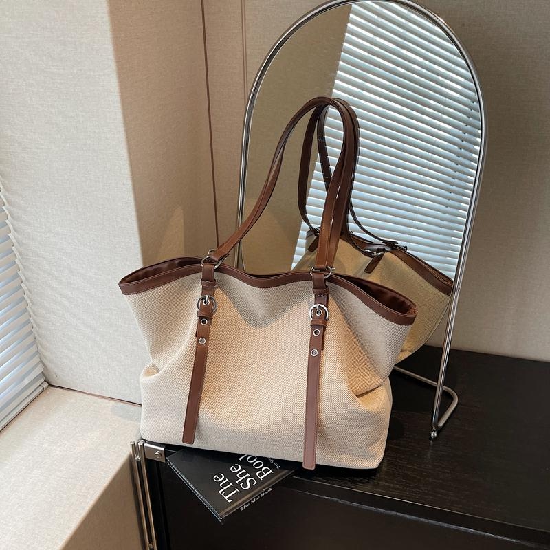Commuter Tote Bag Women's Shoulder Bag Large Capacity Underarm Bag