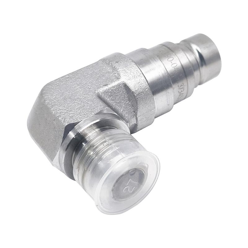 Flat Coupler New Male & Female Hydraulic Flat Coupler 7246795 7246781 For Bobcat Skid Steer Loader 653, 751, 753