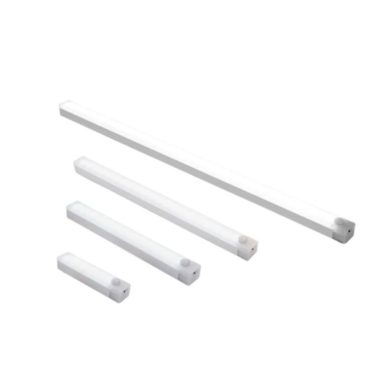 LED Motion Sensor Night Lamp: Magnetic Rechargeable Light for Wardrobes, Wine Cabinets, and Dormitories.