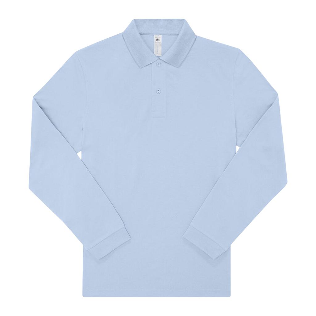 B&C Mens My Polo 180 Long-Sleeved Polo Shirt