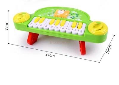 Kinder Lern Zeichentrick Elektronisches Klavier Elektrischer Sitztisch Kleines Klavier Lern Musik Ton Licht Früh