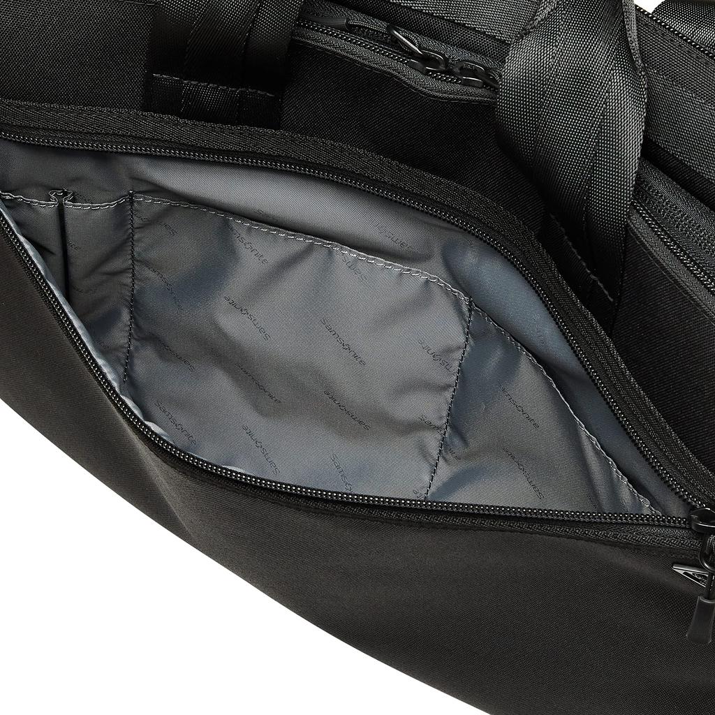 Samsonite Men's BizClite 2-Room Expandable Briefcase, Black