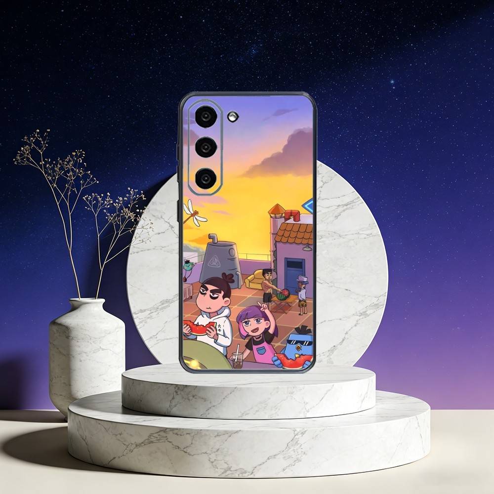 Scissor Seven Phone Case For Samsung Galaxy A73,A72,A71,A70,A53,A52,A51,Others Soft Black Cover