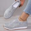 Fashion 2025 New Women Flat Sneakers Trend Casual Vulcanized Shoes Women Mesh Lace Up Platform Plus Size Fashion Outdoor Women Sneakers