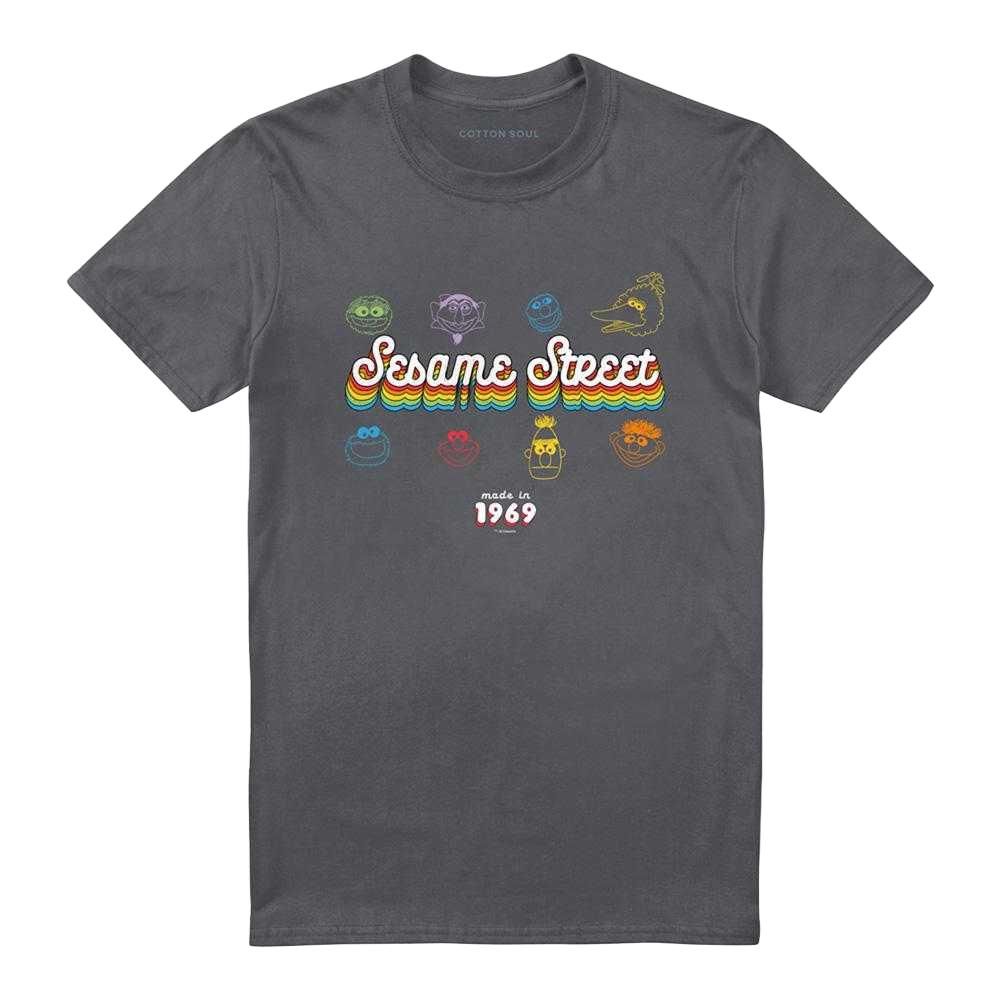 Sesame Street Unisex Adult Made In 1969 T-Shirt