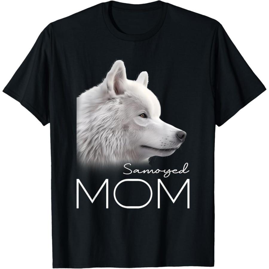 

Samoyed Dog Mom T-Shirt XXXXXL різнокольоровий