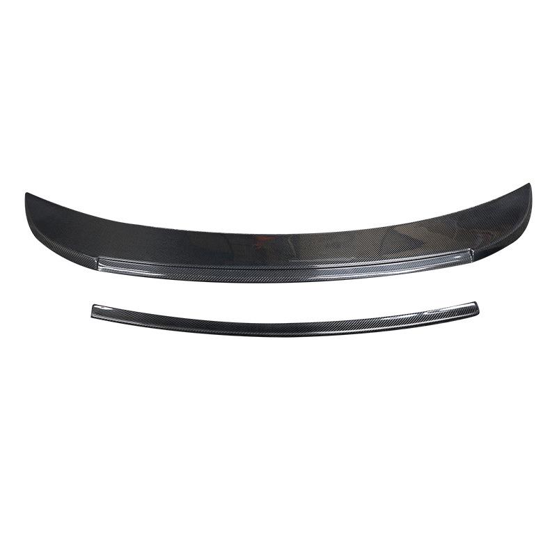 15-23 Ford Mustang TF Carbon Fiber Rear Wing - Trufiberya Punch-Free Install