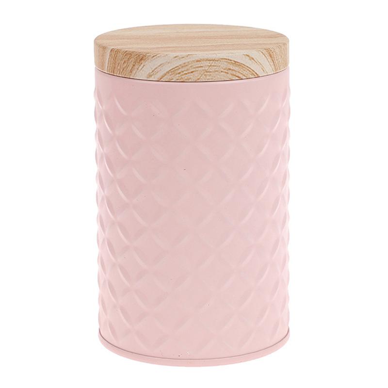 Wysokiej klasy metalowe pudełko z blachy o wyglądzie drewna 7,5x11,6 cm Solidne metalowe pudełko do przechowywania Domowy organizer