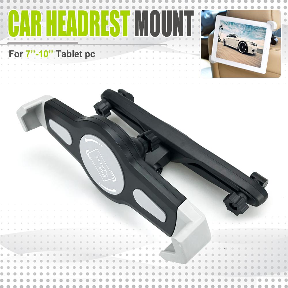 

Car Headrest Mount Tablet PC Holder Windshleld and Backrest Mount 360 Degree Rotation Adjustment for 7-10 Inch Tablet PC