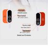 Cervical Traction Pillow with Heating, Memory Foam Core, and Neck Protection