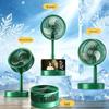Rechargeable 6-inch Foldable USB Desktop Fan - Compact, Powerful, Ideal for Dorms