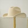 Popular Women's Top Hat, Rhinestone Tassel Decorative Hat, Bachelorette Party Felt Hat, Light Luxury and Elegant Wedding Wear