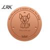 Pet Water Bowl Accessory Copper Disc Purification for Dog, 4-Inch Diameter Pure Disc, Slimy Scale Removal with 3-Point Support Dog Dispenser