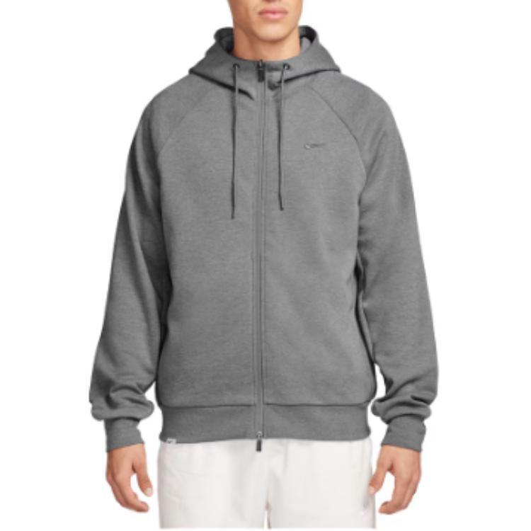 Nike Jackets Men's Gray Hooded Moderate Other FZ0968-065