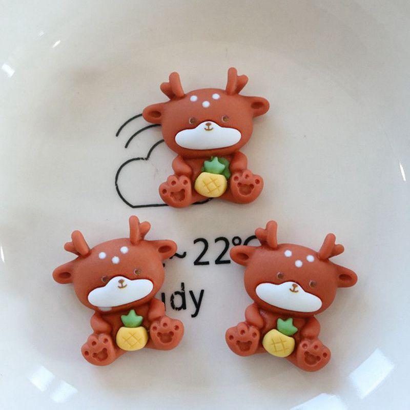 10 Stück Neue Süße Mini Cartoon Tier Serie Flache Rückseite Harz Cabochons Scrapbooking DIY Schmuck Bastel Dekoration Zubehör