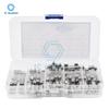 100 PCS Fast Blow Glass Fuse Box Kit 5x20 250V For Circuit Current Protection 5*20mm 0.2/0.5/1/2/3/5/8/10/15/20A