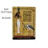 Tarot Cards EGYPTIAN GODS ORACLE CARDS English Version For Female Girls Board Game Oracle Cards Party English Playing Cards
