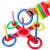 Throwing Ring Toys Interactive Throwing Game Early Education Toy Indoor Outdoor Sports Fitness Fun Stacking Ring Games TMZ