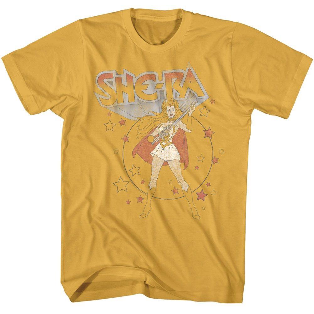 Masters Of The Universe She Ra With Stars TV Shirt XXL