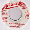 7inch Record BARRINGTON LEVY  JAH THOMAS  Dances Are Changes  Ghetto Dance NONE Hit Bound Jamaica Reggae Ska  Dub Used
