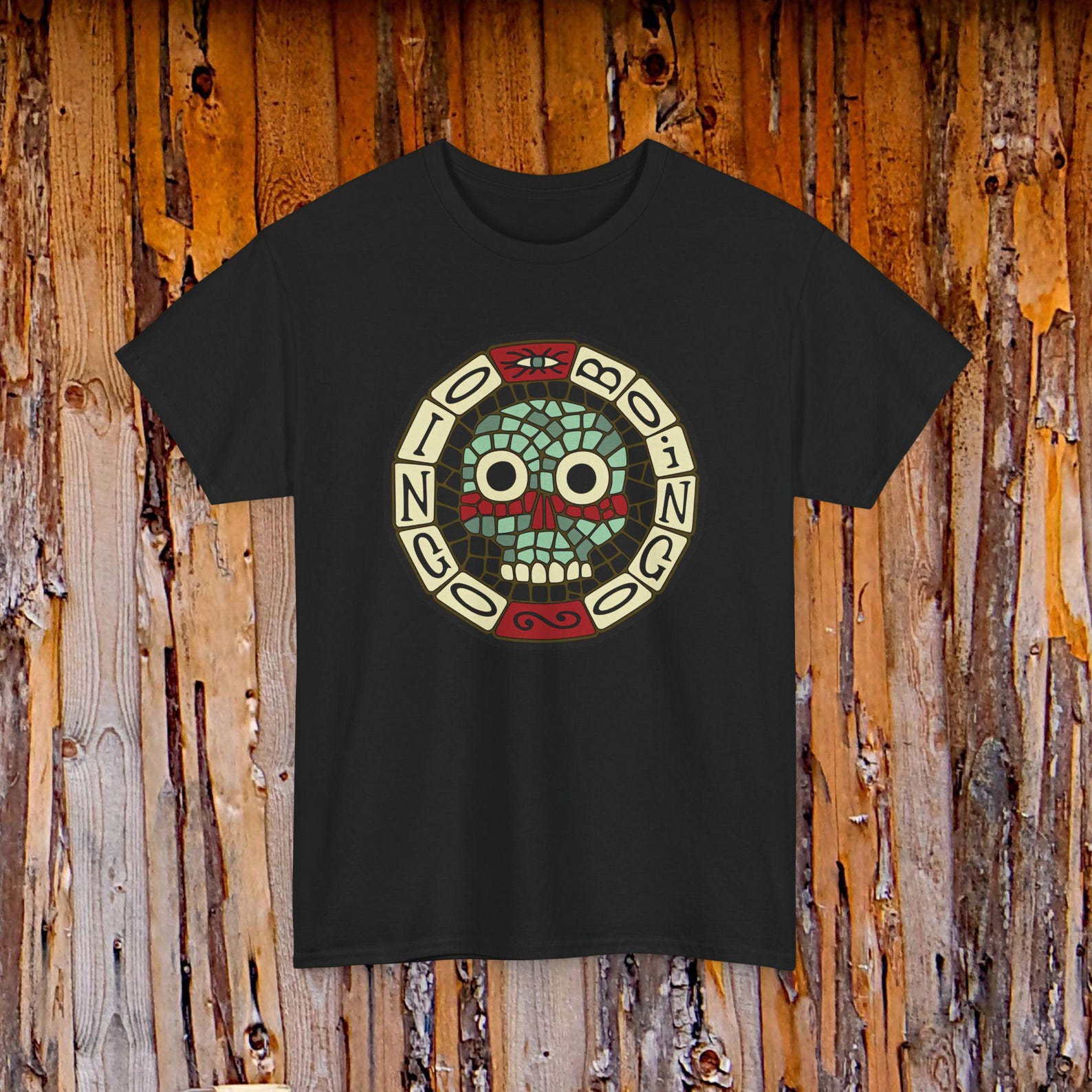 Oingo Boingo Skull Band Tee | Music Shirt S