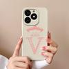 For Tecno Itel A70 Case Luxury Crown Letter Pattern Liquid Silicone Back Cover For ItelA70 A 70 New Design Advanced Sense Shell
