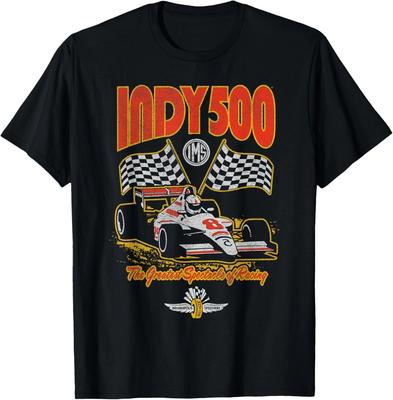 Indy 500 The Greatest Spectacle In Racing Distressed Style T-Shirt