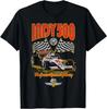 Indy 500 Den Största Spektaklet inom Racing T-shirt i Sliten Stil