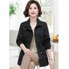 2026 New Fashion Casual Women Windbreaker Spring Autumn Short Coat Fashion Plus Size Stand-Up Collar Ladies Jacket