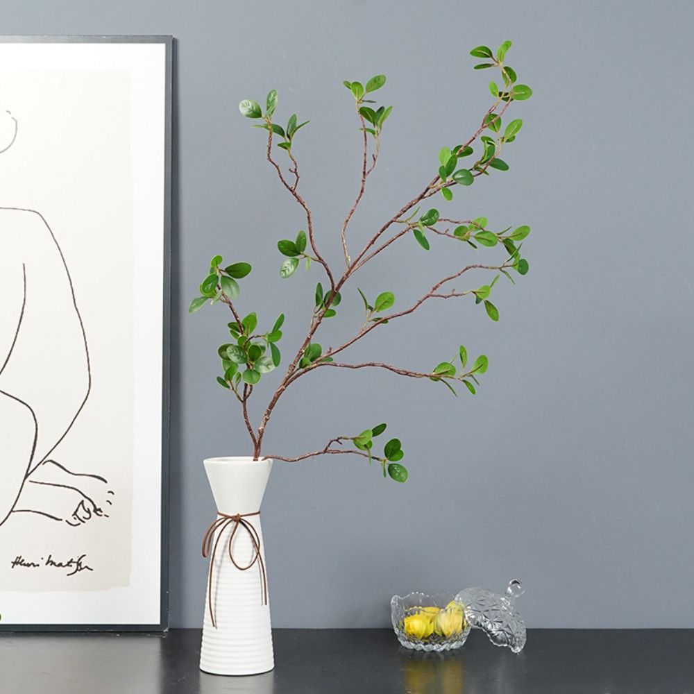 Realistic Artificial Milan Branches Real Touch Fake Plants  Home Living Room Decor