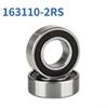 2 × Bisiklet Hub Orta Braket Rulmanları 163110 2RS 16x31x10mm Dev Bisiklet Aksesuarları için