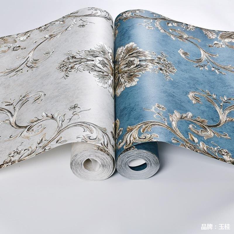 Non Woven Self-adhesive Precision Pressed Bedroom Living Room TV Background Wall Stickers Wallpaper
