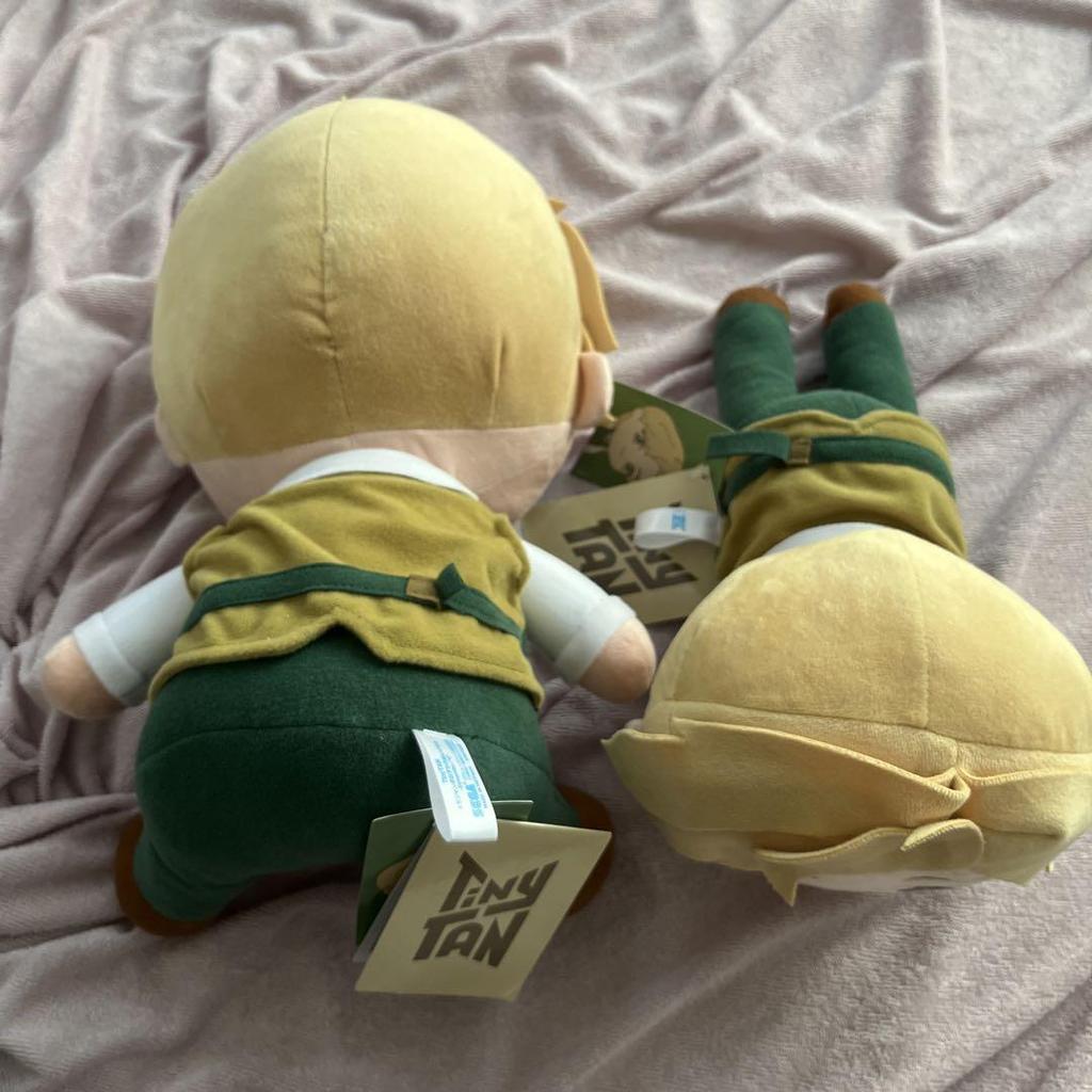 [USED] BTS V Tiny Tongue Merchandise Bundle: Plush Toys, Cushions, and Gachapon