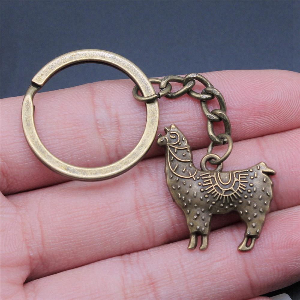 Poultry Farm Chicken Rooster Keychain for Men High Quality Initial New Year Gift Hip Hop Bag Accessory