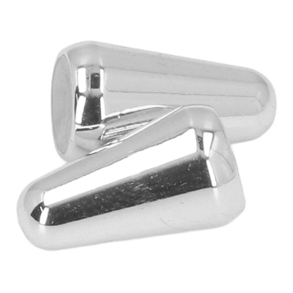 Gitar Pickup Bryterknott Gitar Vippebryterknott Tupp 2 Stykker Messinghus ST TL (Sølv)