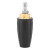 Pressure Washer Turbo Nozzle 1/4in Quick Connect Ceramic Core Copper 3000PSI Rotating Turbo Nozzle