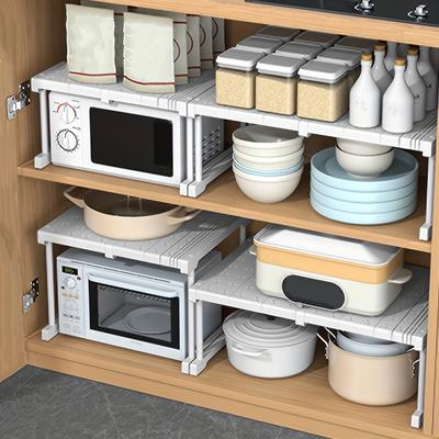 1 séparateur de placard rétractable, séparateur de rangement à plusieurs niveaux pour placard, organisateur à plusieurs niveaux pour armoire, organisateur de mezzanine pour armoire