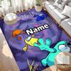 Custom Name Personalized Among Us Print Carpet, Versatile Home Decor Rug, for Playroom, Apartment, Balcony, Entryway, Hallway Gift
