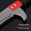 Curved Garden Hook Saw - Single/Double Pruning Tool for Fruit Trees and Woodworking.