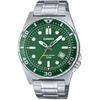 Casio Watch: Silver MTD-135D-3AVDF