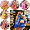 Cute Pvc Winnie The Pooh Keychain Cartoon Tiger Keyring Gift