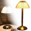 Elegant 5v Touch Sensor Retro Metal Table Lamp With Creative Pumpkin Style And Versatile Night Light Function