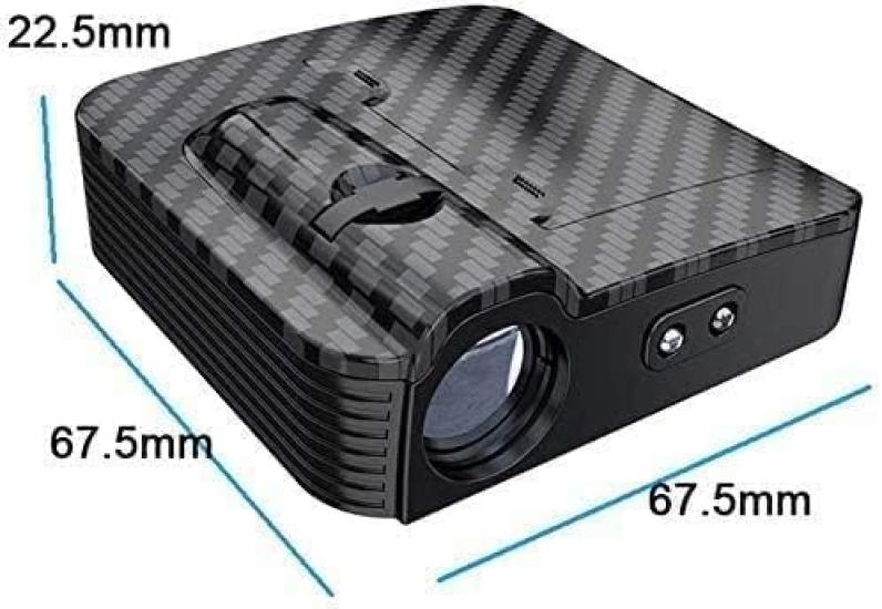 Universal Toyota Hiace 200 Series Super GL Wireless Car Logo LED Welcome Door Courtesy Light for Toyota Hiace Light, 2004-2024