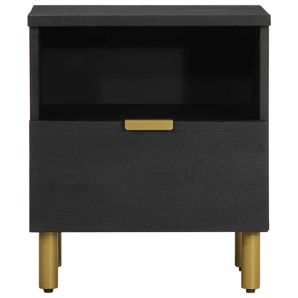 Nightstand Black 40 x 33 x 46 cm Particleboard
