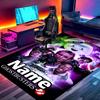 Custom Name Personalized Ghostbusters Print Carpet, Versatile Home Decor Rug, for Playroom, Apartment, Balcony, Entryway, Hallway Gift