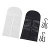 5 Set Hair Extension Holder Bag Anti Dust Water Proof Hair Extension Holder Transparent PVC Soft Non