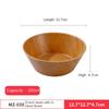 Japanese Imitation Wood Grain Melamine Noodle Bowl Commercial Noodle Bowl Cold Noodle Bowl Snail Noodle Bowl