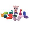 Hasbro Littlest Pet Shop Cartoon Q Edition Animal Mini Stands Short Hair Kitten Dog Cute Big Eye Children's Figures Toy