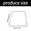 241969501 Refrigerator Shelf Strong Plastic For FFSS2615TS3 FGSS2635TF1 FFSS2615TS0 Models