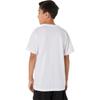 Basketball Wear Junior Practice Short Sleeve Shirt 2064A090 Unisex Children 100 140 [Asics] (Brilliant White)